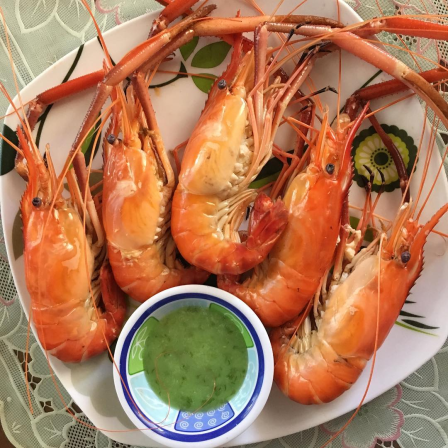 Tôm Càng Xanh Chế Biến